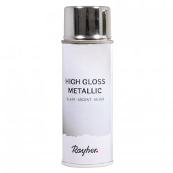 high gloss metallique spray
