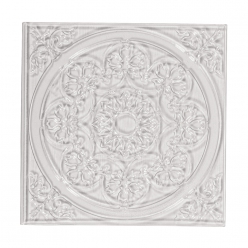 plaque carreau losange pour beton ou raysin relief mandala