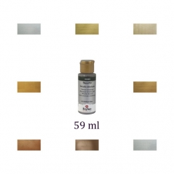 peinture metallique de rayher 59 ml