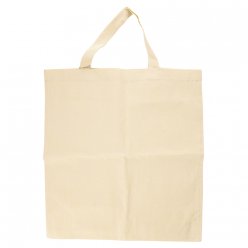 sac non imprime en coton 42x38 cm naturel