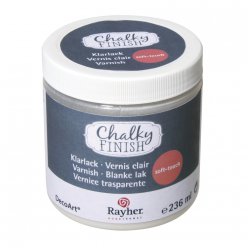 chalky finish vernis clair soft  touch 236 ml