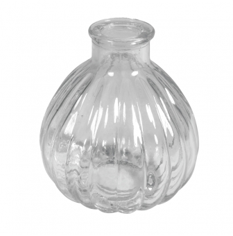set mini vases bombes rainure 7 cm o
