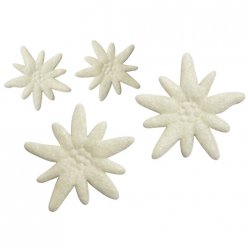 edelweiss en feutrine blanc 3050 mm 5 pieces