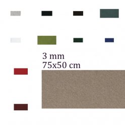 feutrine textile polyester 3 mm 75x50 cm