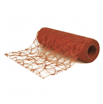 chemin de table fibre de soie 30 cm x5m
