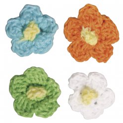 fleurs crochetees summer feeling o25 cm