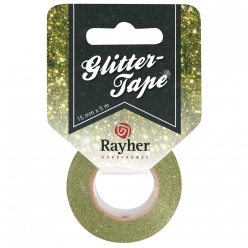 glittter tape scintillant 15 mm x5 m