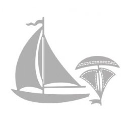 Matrice de découpe : Sail Away 6,8x7,5 cm 