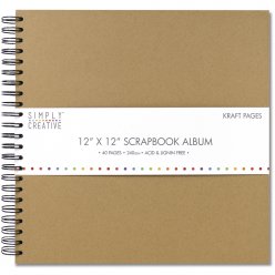 Scrapbook Album Plain 30,5x30,5 cm 40 pages