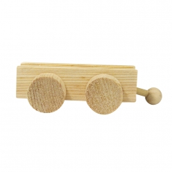 wagon en bois 8x45x25 cm