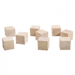 cubes en bois