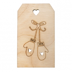 pendentif en bois gants fscmixcred