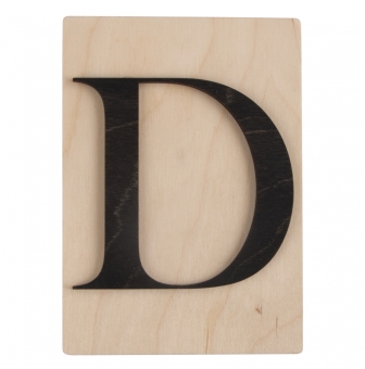 lettre en bois d fsc mixed credit