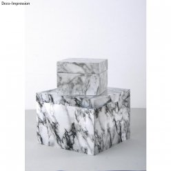 papier decomache marbre