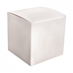 Boîte pliante blanche 10cm