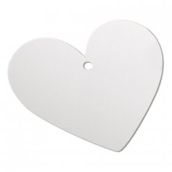 Étiquettes tags Coeur (24 pièces)