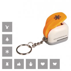 Mini perforatrice avec porte-clés 0,95 cm ø
