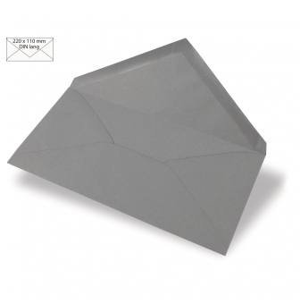 enveloppe longue uni 220x110mm 90gm 5 pieces