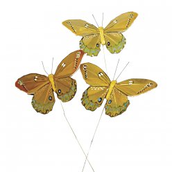 papillon en plumes