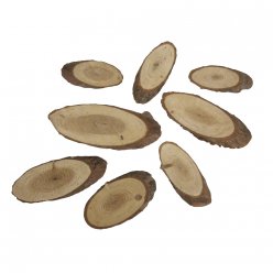 Disques de pin ovales 4 - 8 cm 