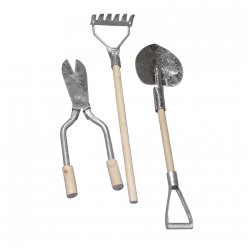 outils de jardin en metalbois 9  13 cm