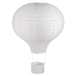 Lampion de papier Montgolfière, 30 cm ø