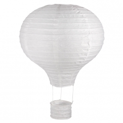 lampion de papier montgolfiere 30 cm o