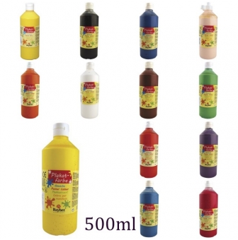 gouache pour affiches pret a l usage 500 ml