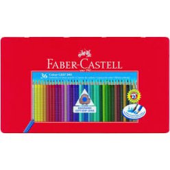 crayons de couleur colour grip  36 pieces