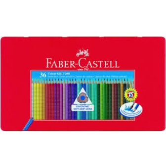 crayons de couleur colour grip 36 pieces