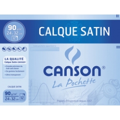 canson papier calque satin 240 x 320 mm 90 gm2