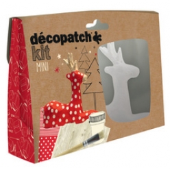 decopatch pappmache set rentier 5 teilig