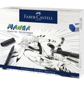 faber castell feutre pitt artist pen kit manga advanced