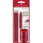 faber castell kit crayon grip 2001 rouge blister