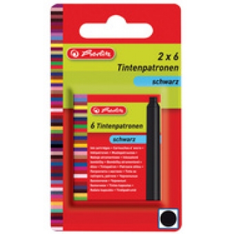 herlitz cartouche d encre bleu royal cartouches standard