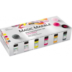 kreul peinture a marbrer magic marble kit love neon