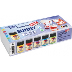 kreul peinture pour textiles javana sunnykit xxl 5x50ml