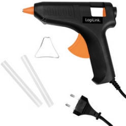 logilink pistolet a colle 20 watts noirorange