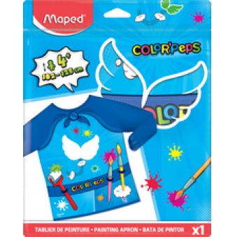 maped tablier de peinture enfants color peps t 104 128 cm