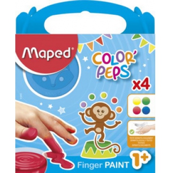 maped my first fingerfarbe color peps 4er kartonetui