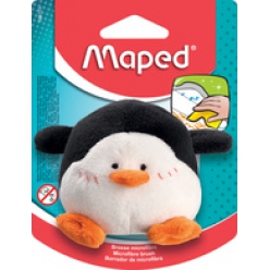 Maped Pluschtier-Tafelschwamm Pinguin, schwarz/wei