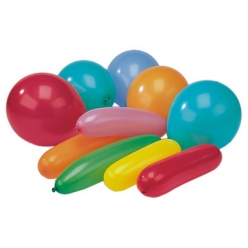 papstar luftballons farben und formen sortiert