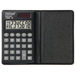 rebell calculatrice de poche shc 208 noir