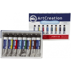 acrylique artcreation expression set de 8x12ml