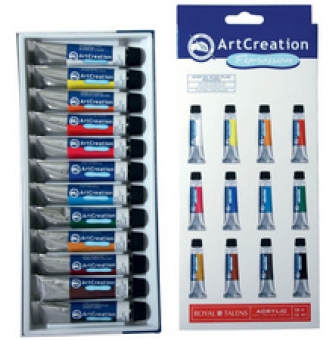 acrylique artcreation expression set de 12x12ml