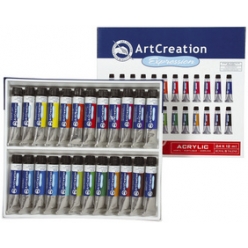 acrylique artcreation expression set de 24x12 ml