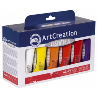 set acrylique artcreation 75 ml set de 12