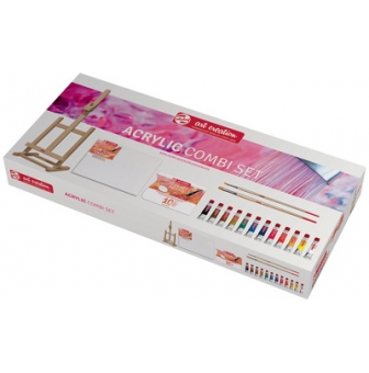 kit combi de peinture acrylique art creationchevalet