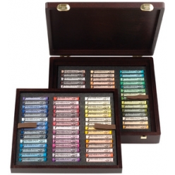 mallette de craies pastel souples rembrandt professional