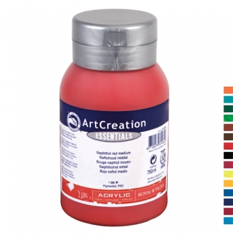 peinture acrylique artcreation pot 750 ml